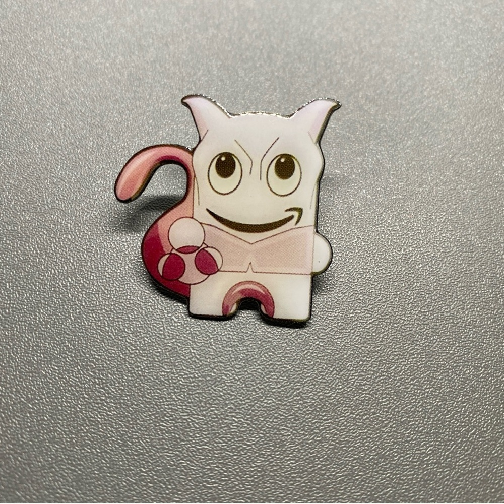 Amazon Employee Peccy Pin Pokémon Mewtwo Fun Funny Collectible Collection Smile
